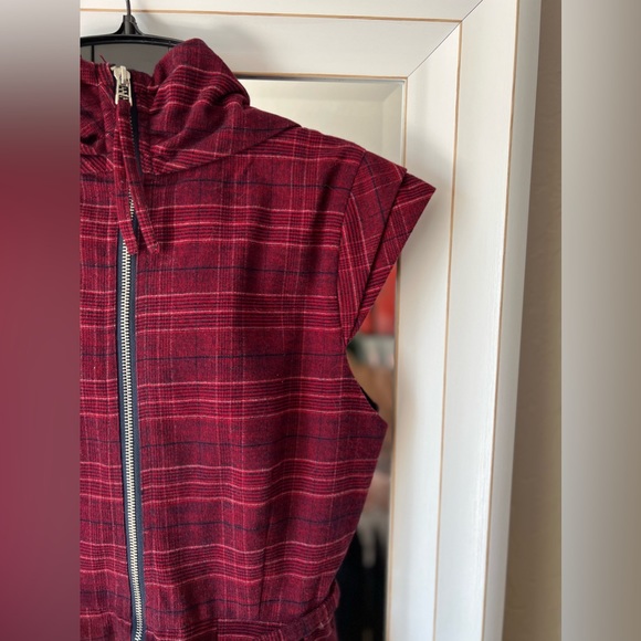 ✨✨‼️ LAST CHANCE! (To be donated)!! Go International Plaid Cowl Neck Dress - Picture 9 of 13